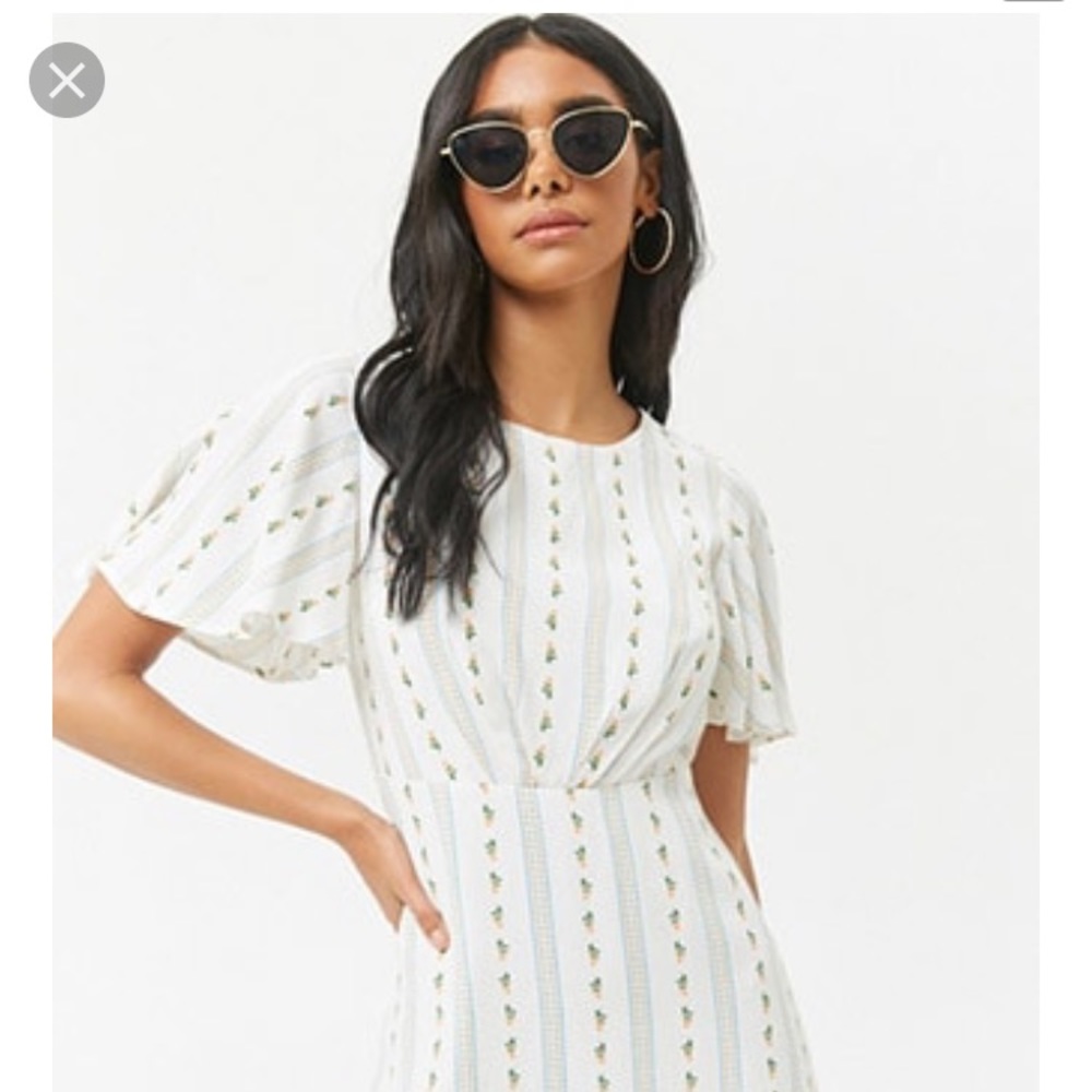 Gorgeous Forever 21 Tribal Ruffle hem Dress!  😍